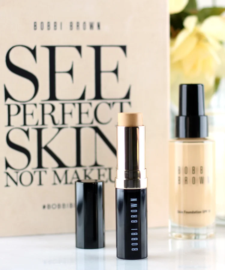 See Perfect Skin Not Makeup with Bobbi Brown Skin Foundation.
