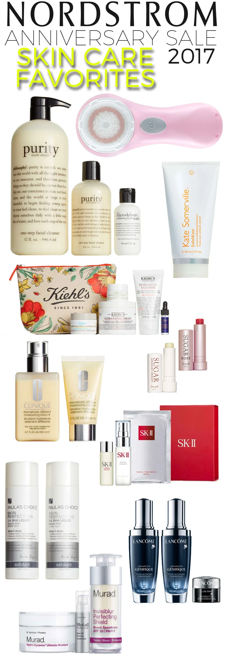 Nordstrom Anniversary Sale 2017: 10 Skincare Favorites.