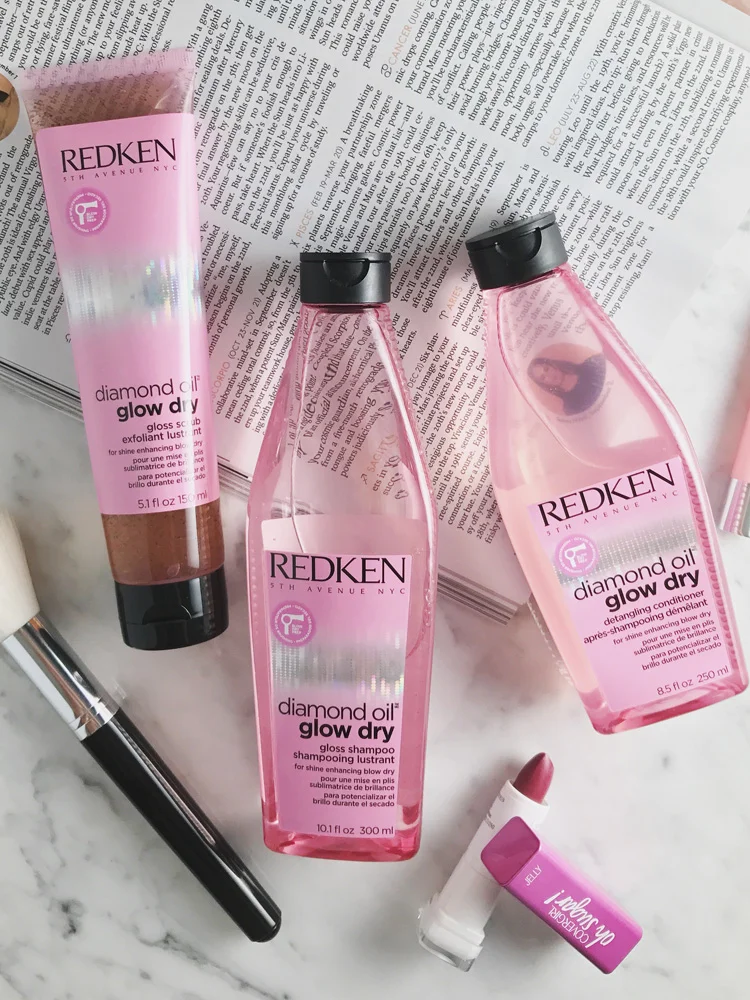 Achieve a Blowout that Lasts for Days with Redken Diamond Oil Glow Dry.
