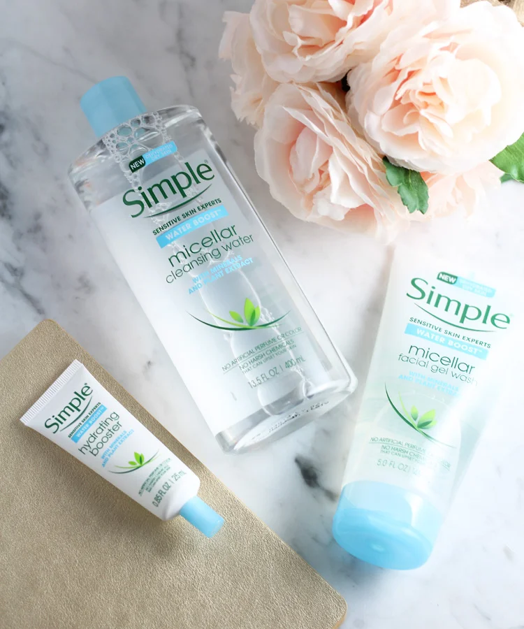Soak in Hydration with Simple Skincare Water Boost.