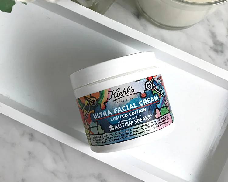 Kiehl's Ultra Facial Cream for Autism Speaks.