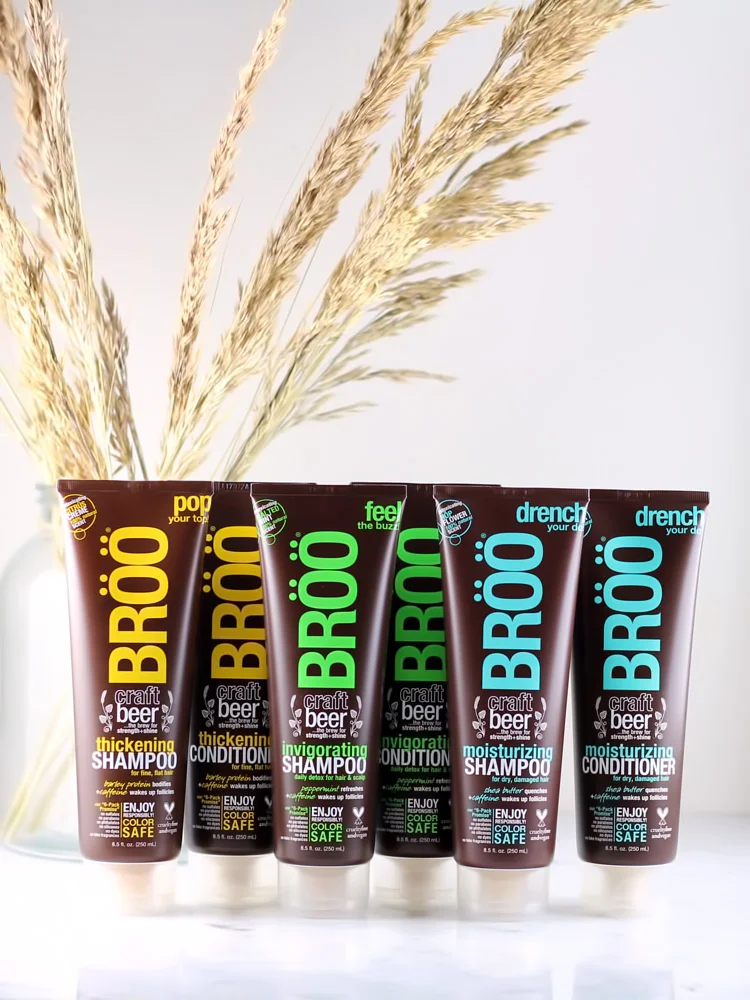 Bring on the Shine with BRÖÖ Hair Care.