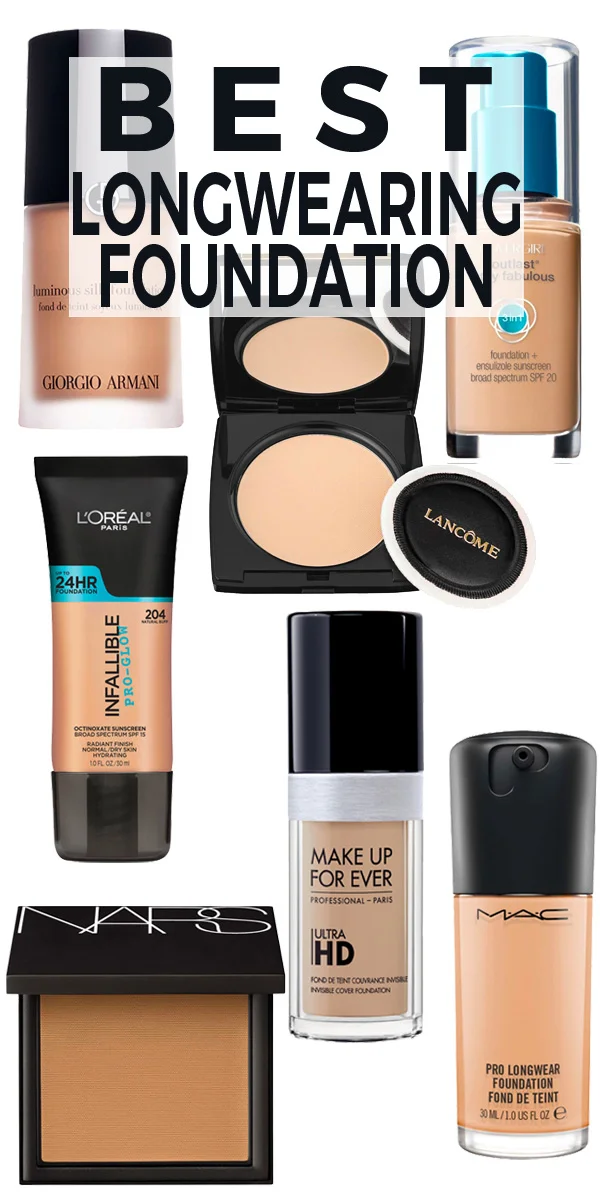 Top 7 Longwearing Foundations + Make Them Last Even LONGER!