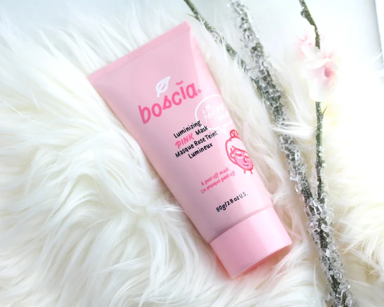 I'm OBSESSED with boscia's Luminizing Pink Charcoal Mask!