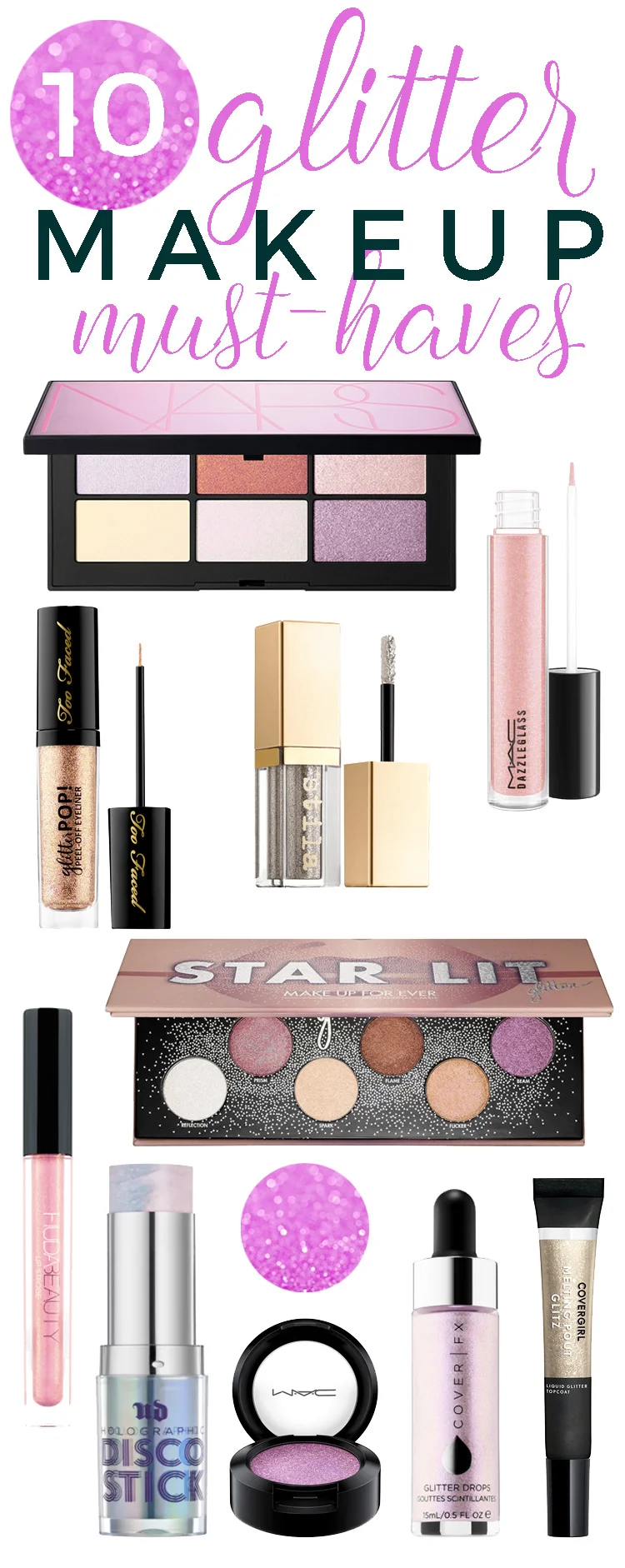 10 Ways to Add Sparkle to Your Makeup Look.