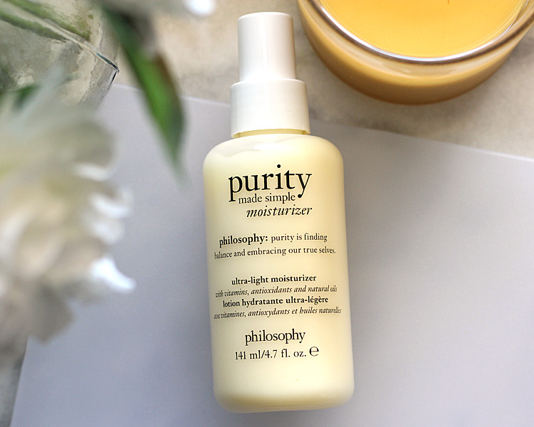 Philosophy Purity Made Simple Ultra-Light Moisturizer Review & Photos.
