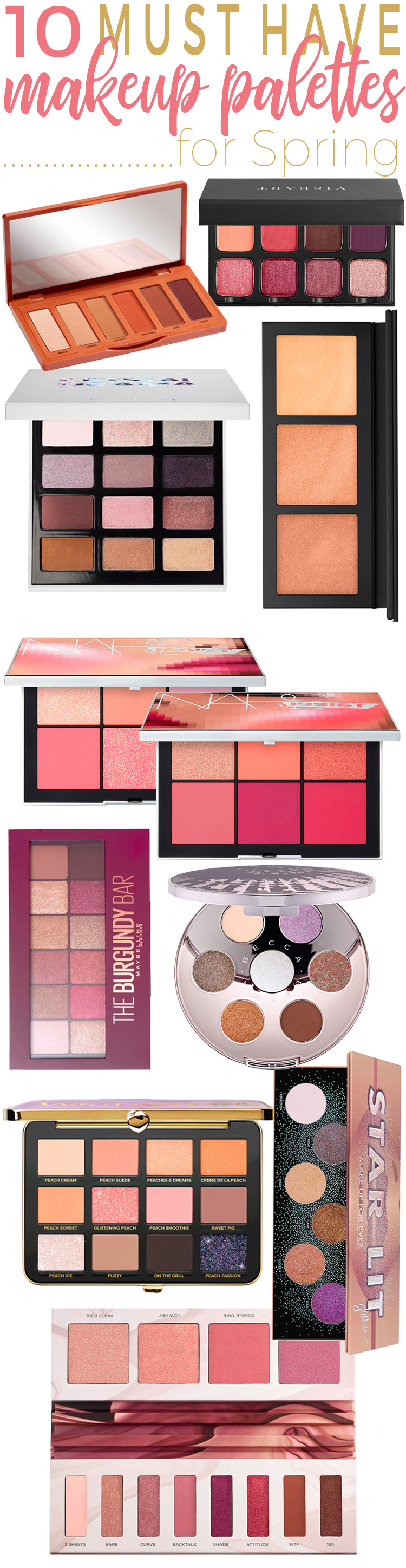10 Must-Have Spring Makeup Palettes. — Beautiful Makeup Search