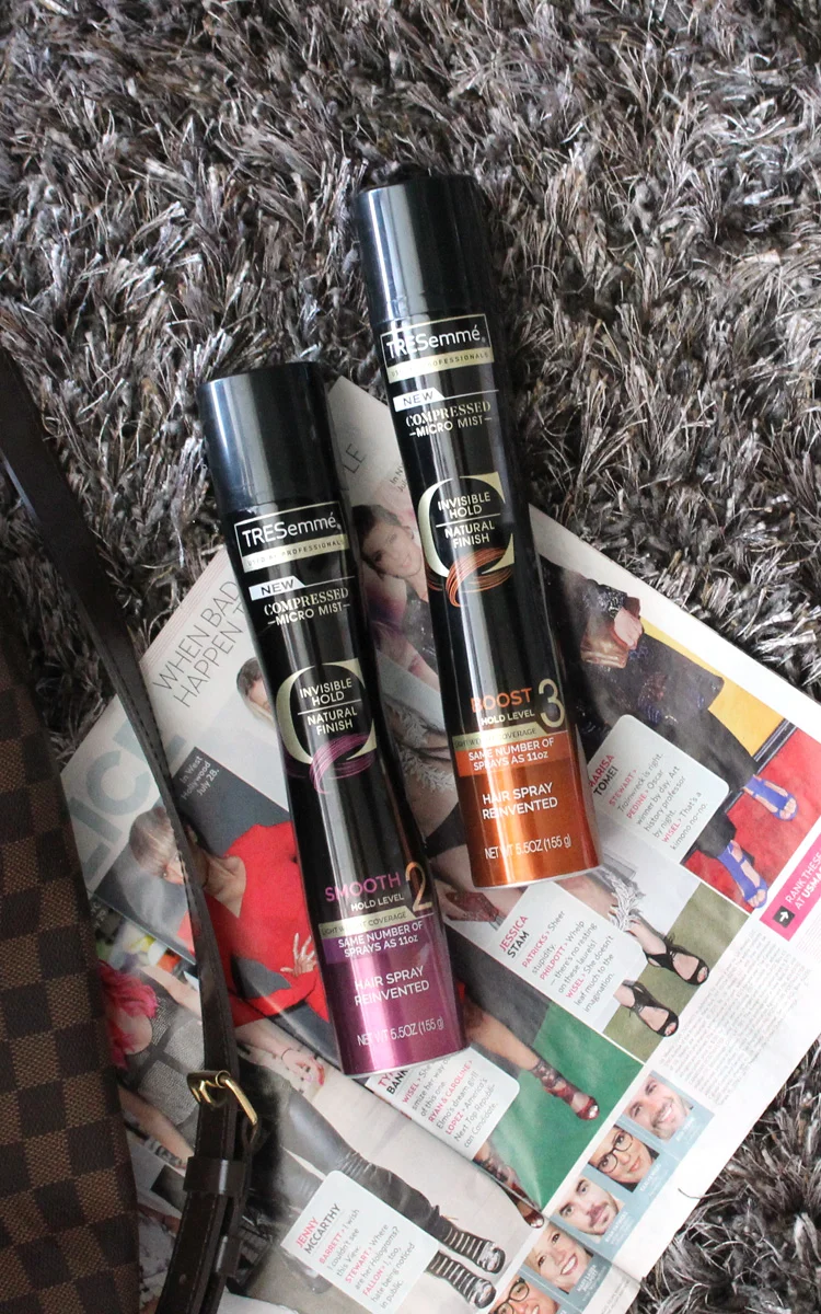 More Hair Help with TRESemmé Micro-Mist Hair Spray.
