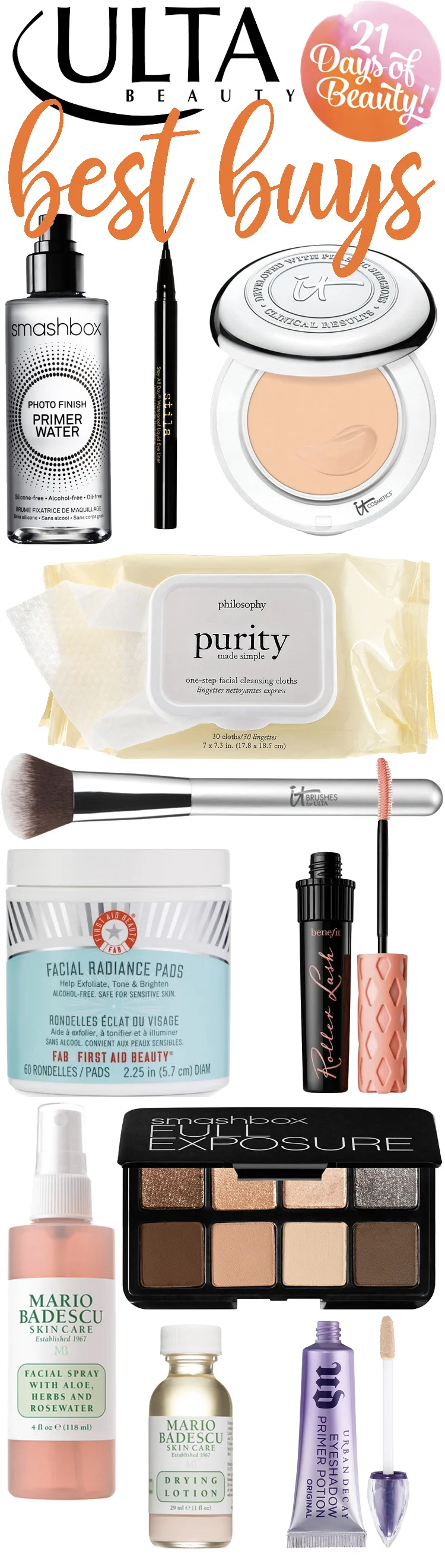 ULTA 21 Days of Beauty Best Buys!