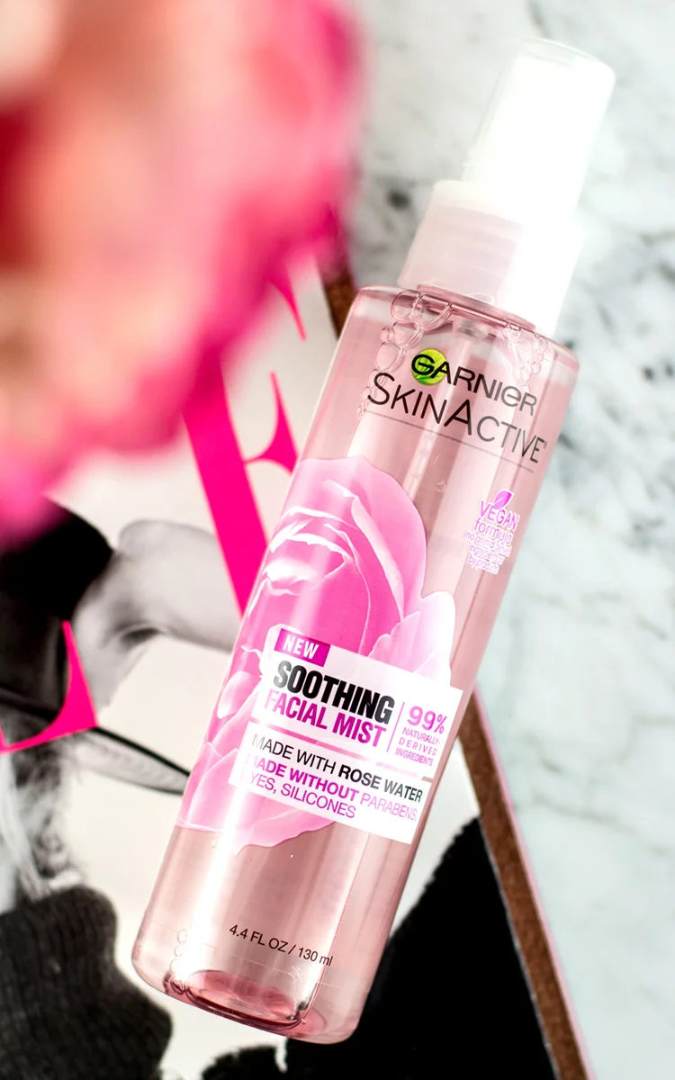 5 Ways to Use Garnier’s Soothing Rose Water Mist.