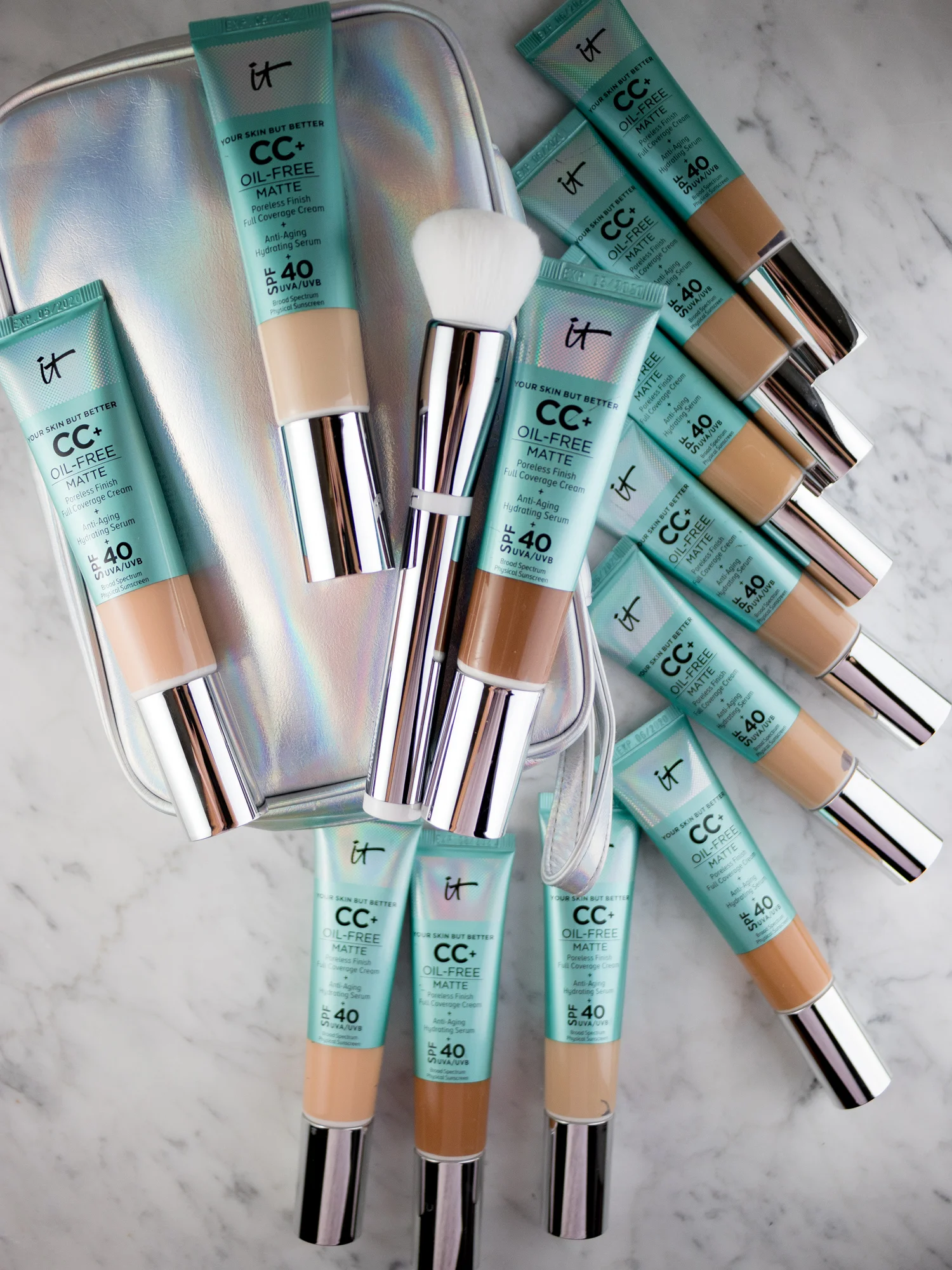 IT Cosmetics CC+ Cream Oil-Free Matte — Every Shade! 
