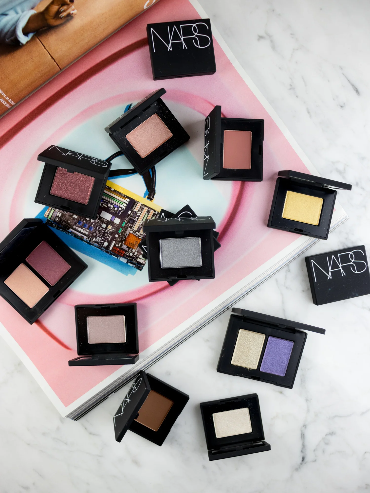 Show Your Colors with NARS Eyeshadow Singles and Duos