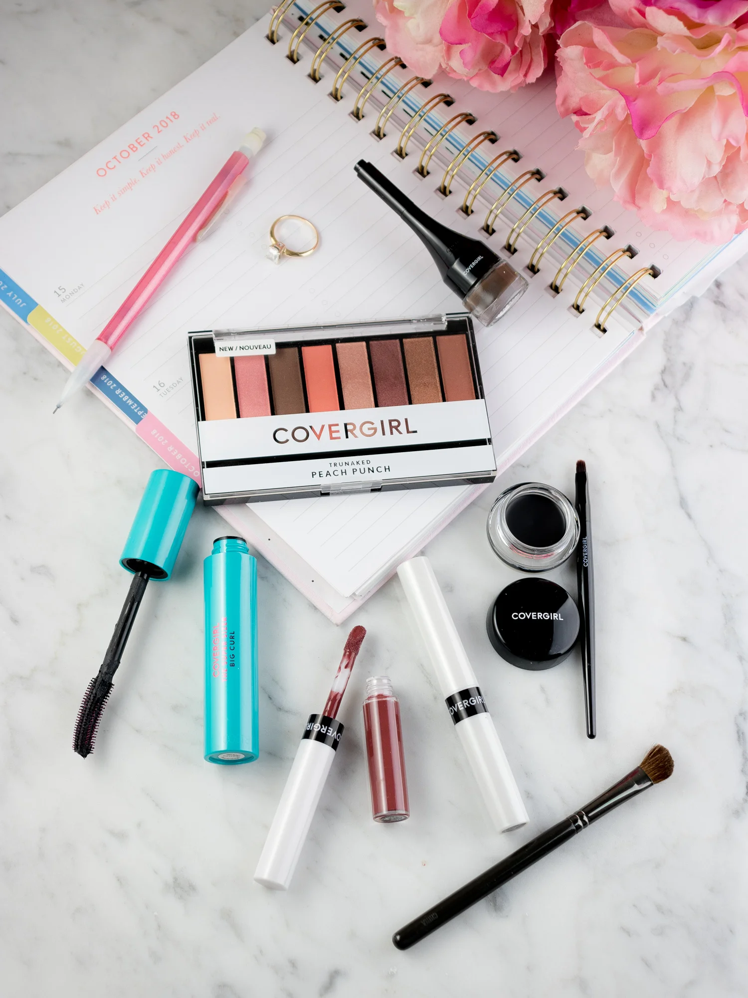 An Easy Fall Makeup of the Day Featuring COVERGIRL Faves
