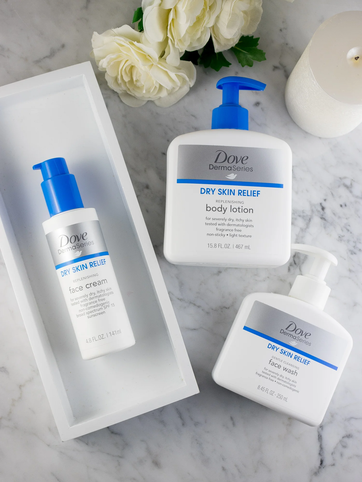 dove dry skin relief overnight face cream