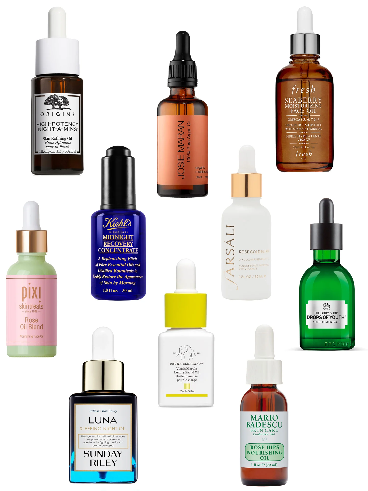 10 Oils to Make Your Dry Skin Glow