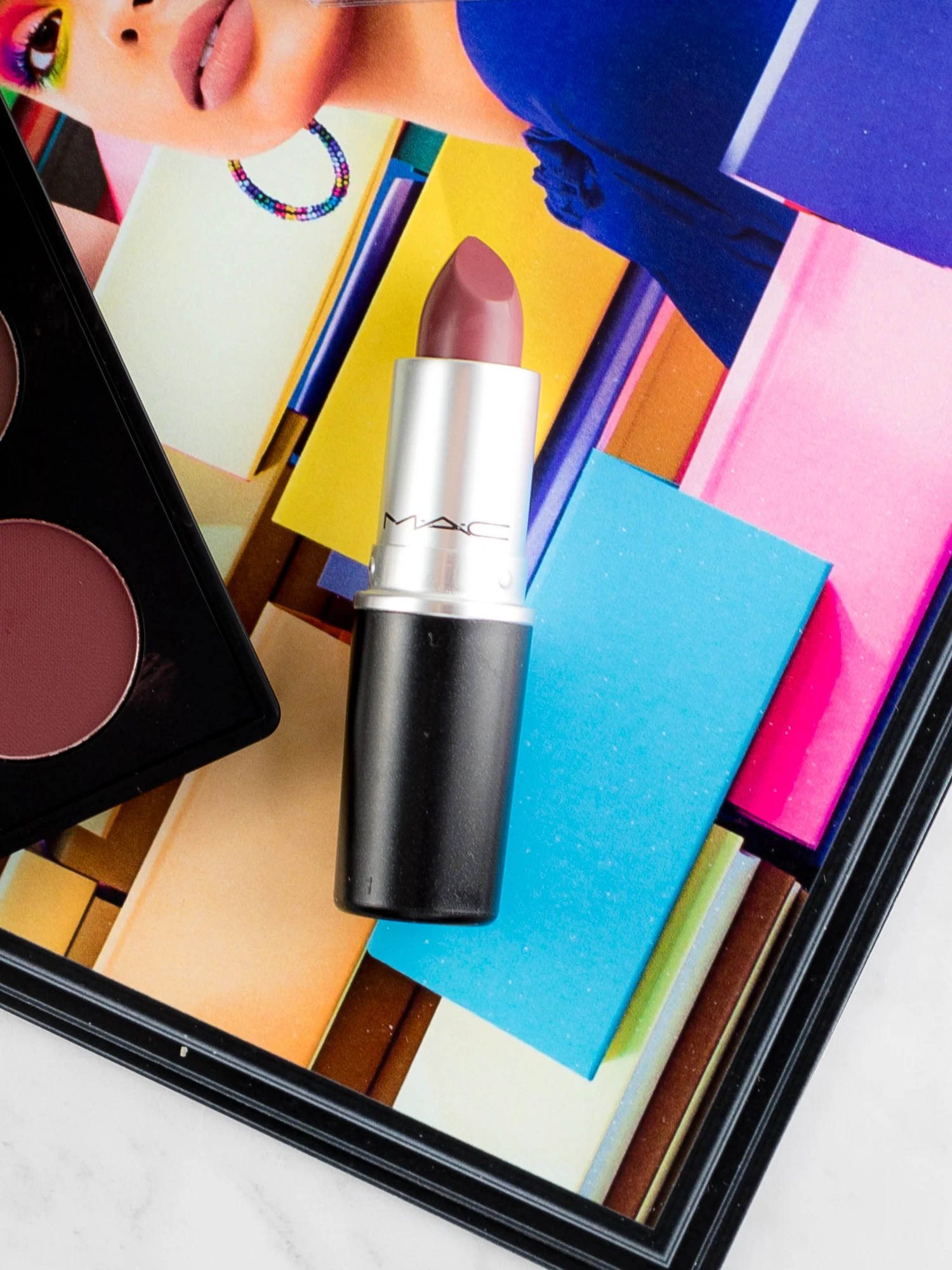 mac art library lipstick