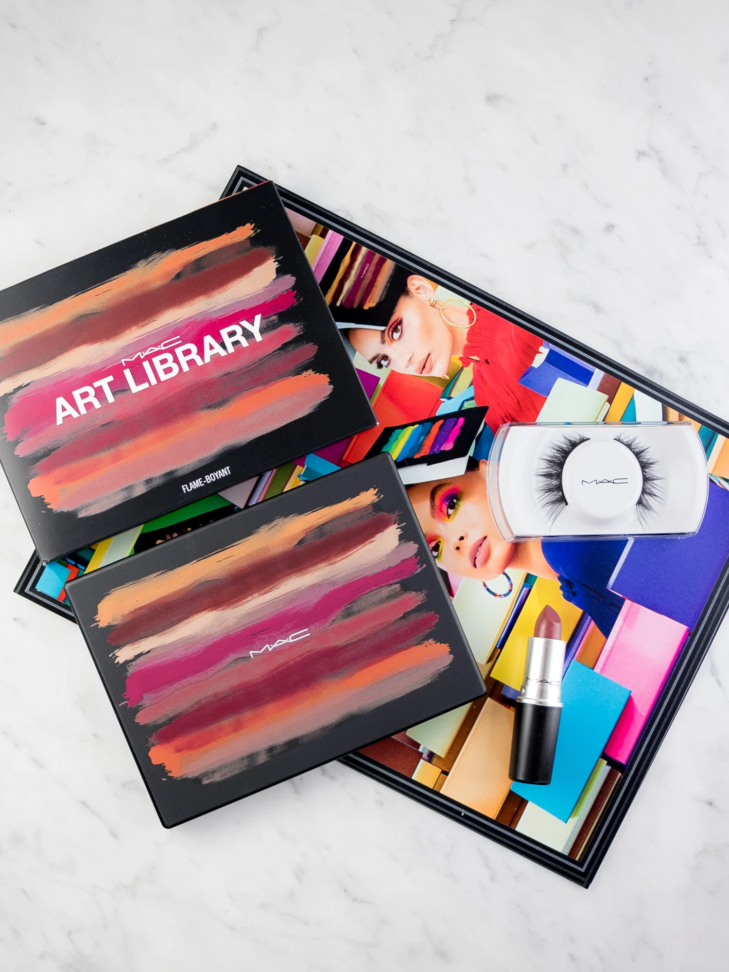 MAC Art Library Featuring the Flame-Boyant Palette