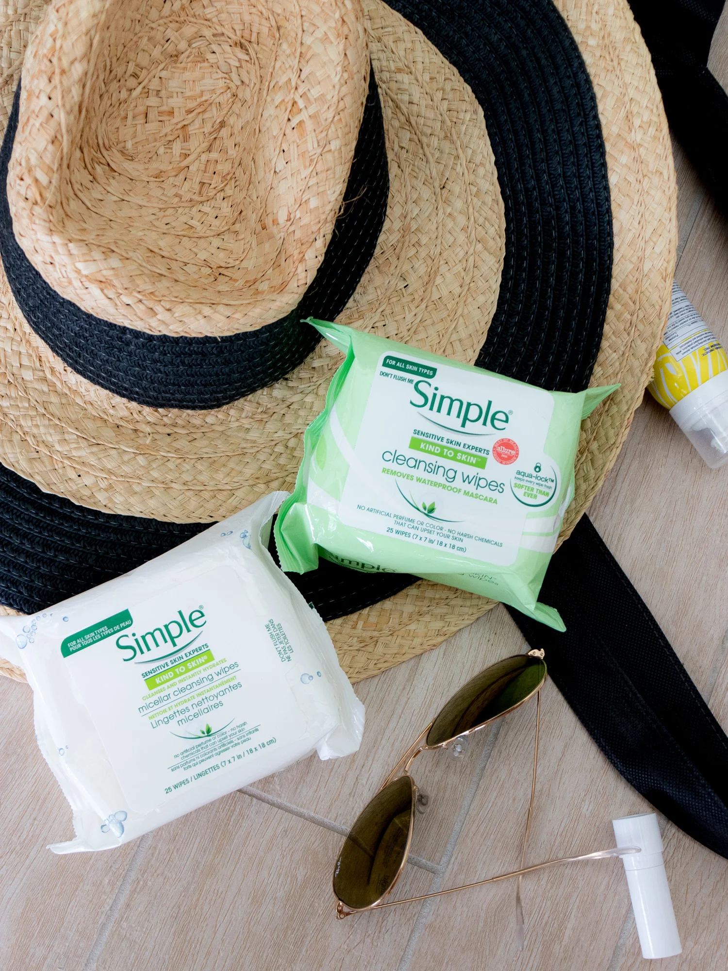 A Travel Must: Simple Cleansing Wipes