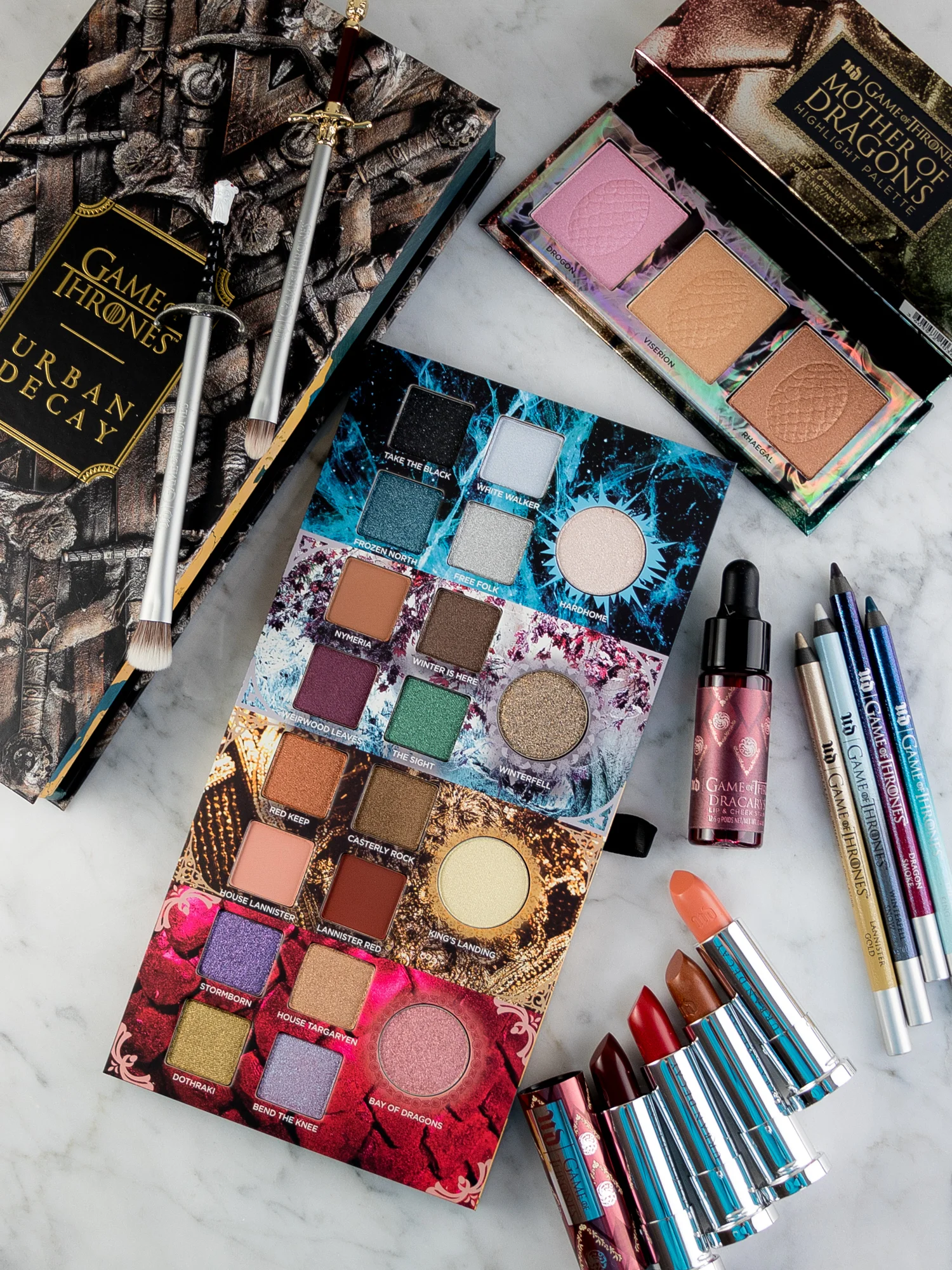 Urban Decay x Game of Thrones Makeup Collection