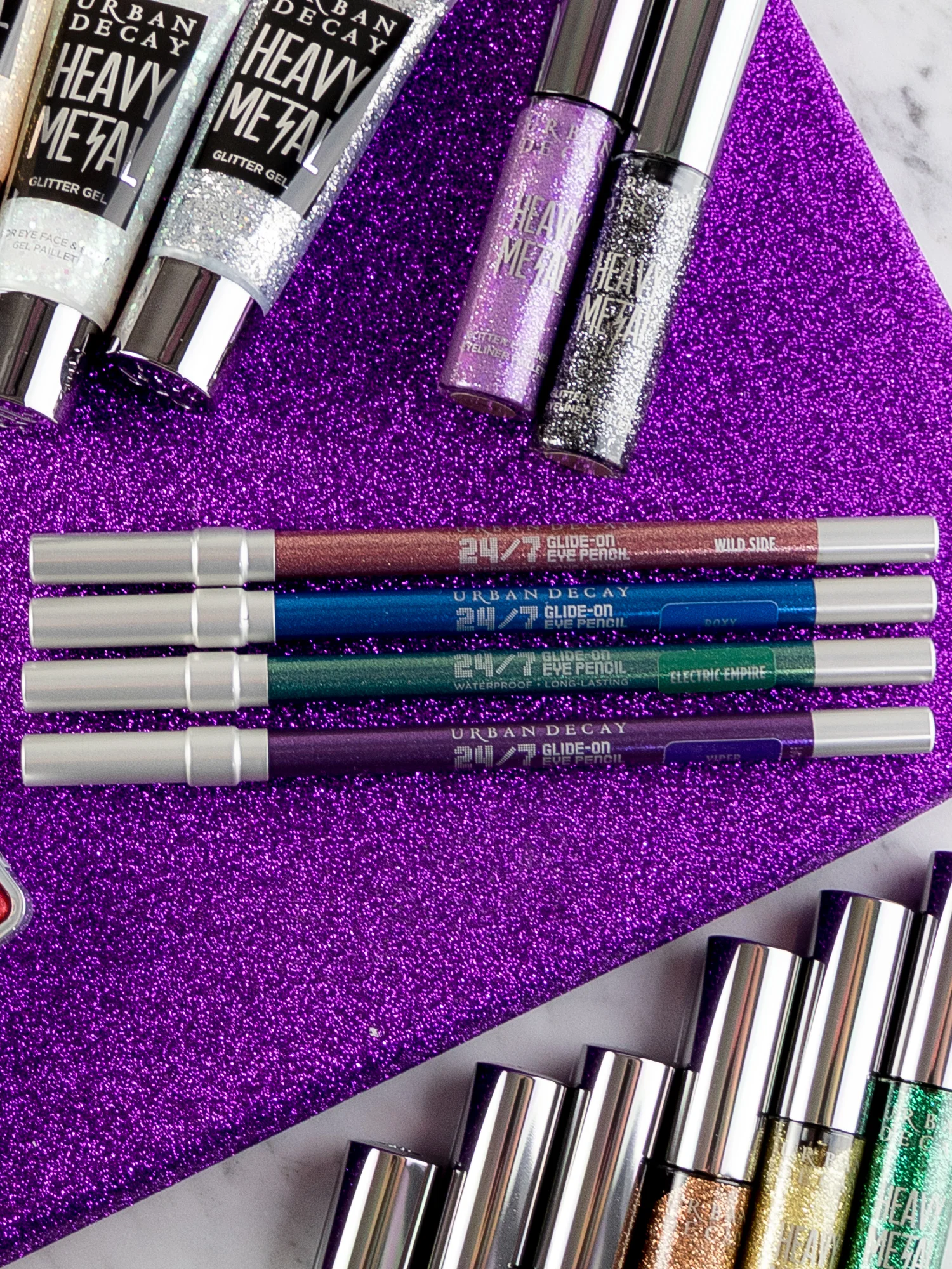 Urban Decay Sparkle Out Loud Collection Hi-Fi Shine Lipgloss 24/7 Glide-On Eye Pencil