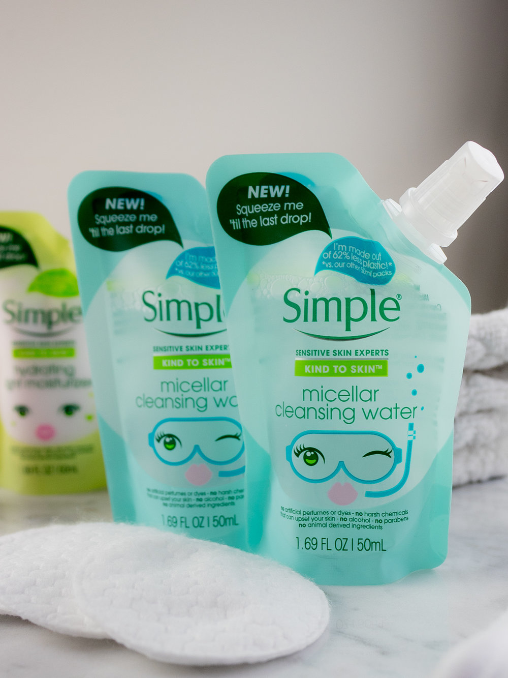 Simple Micellar Cleansing Water Sachet