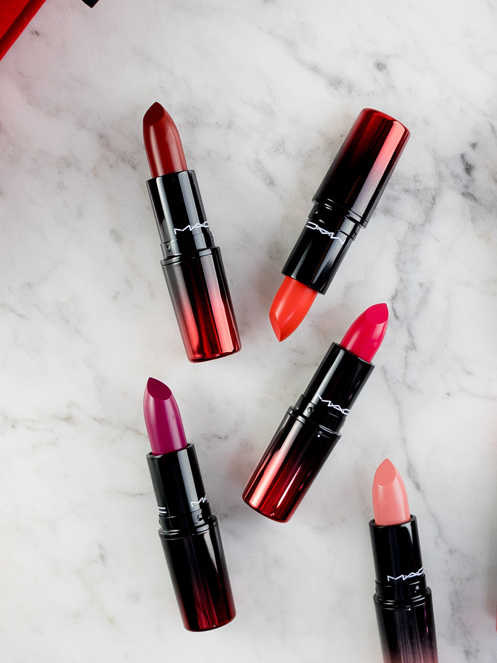 MAC Love Me Lipstick Collection: Reds