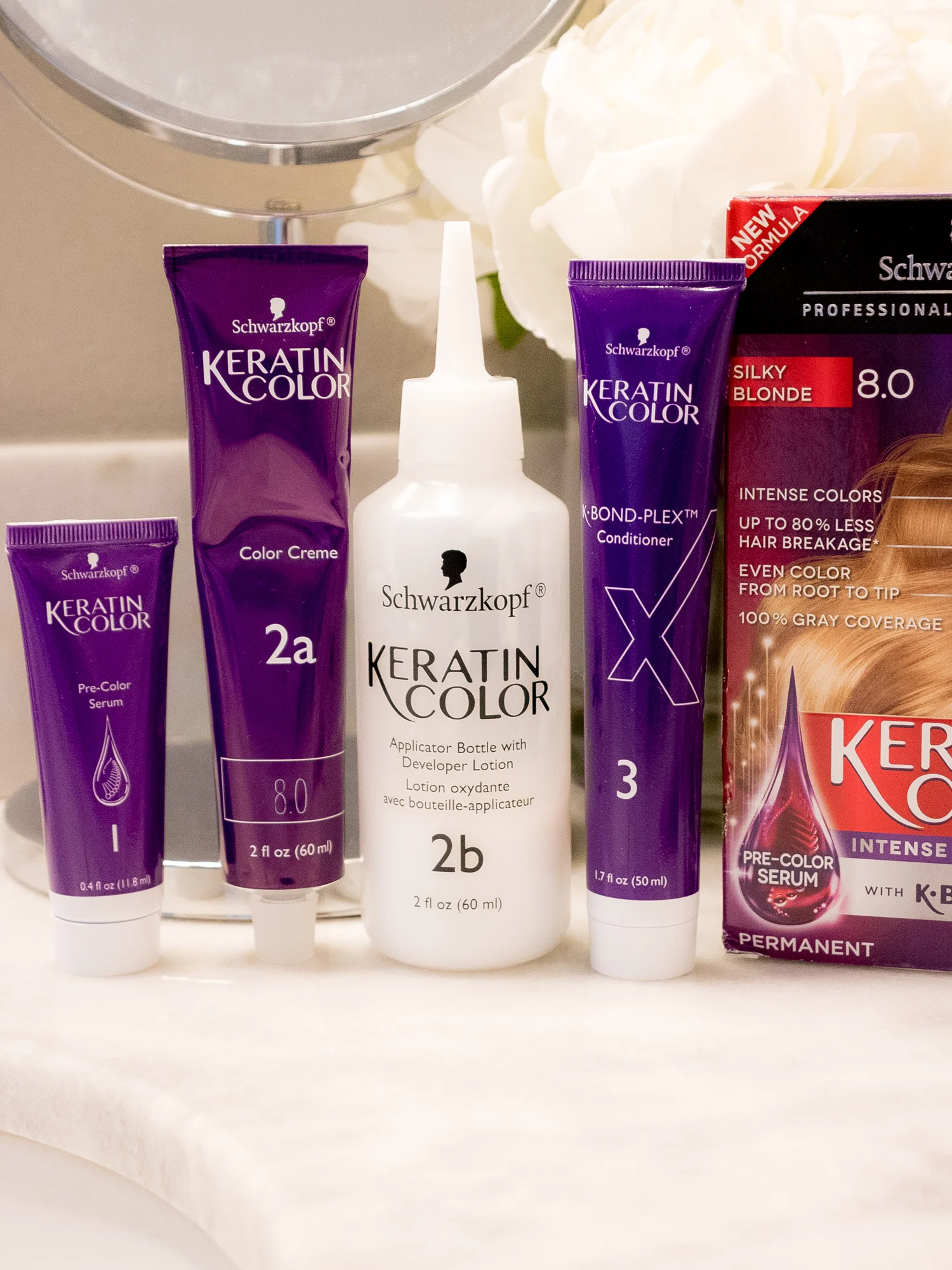 My Fall Hair Care + Color Routine with Keratin Color
