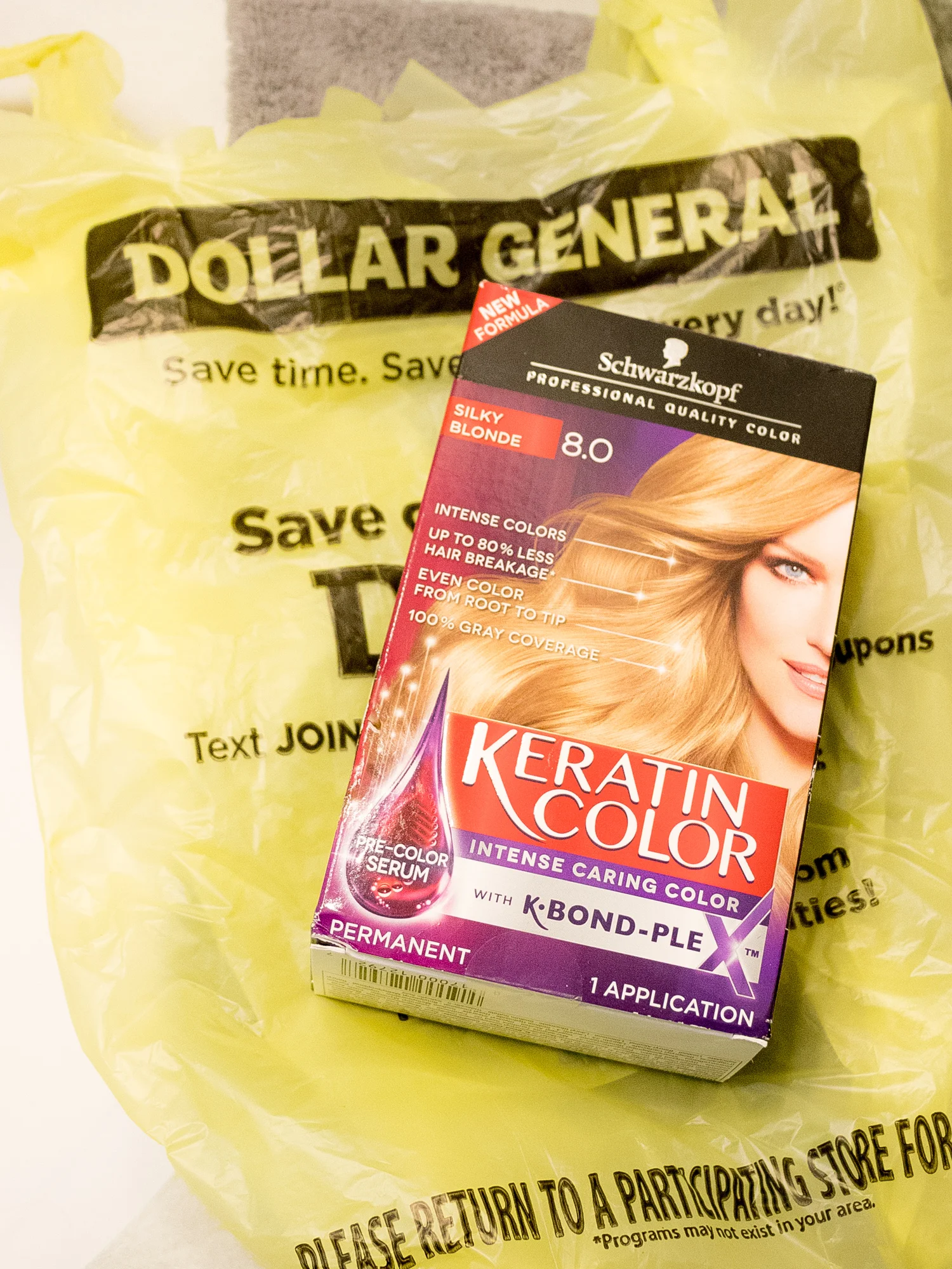 Keratin Color at Dollar General