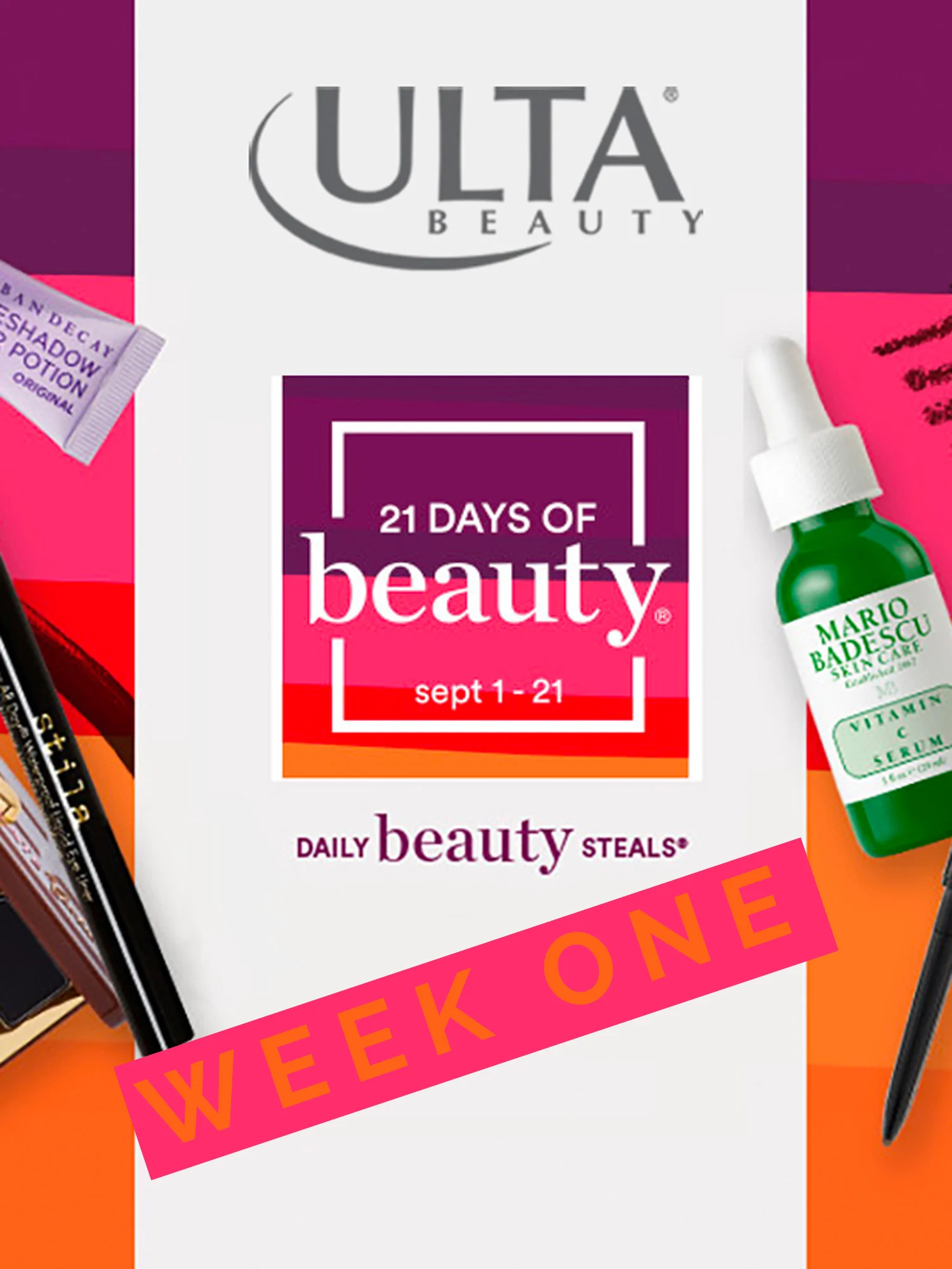 Ulta 21 Days of Beauty Week 1 Deals