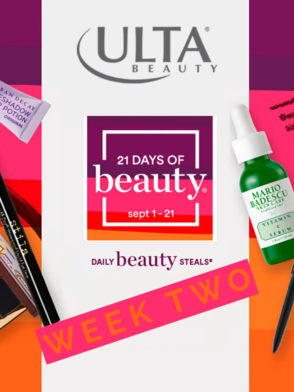 ULTA 21 DAYS OF BEAUTY WEEK 2 DEALS