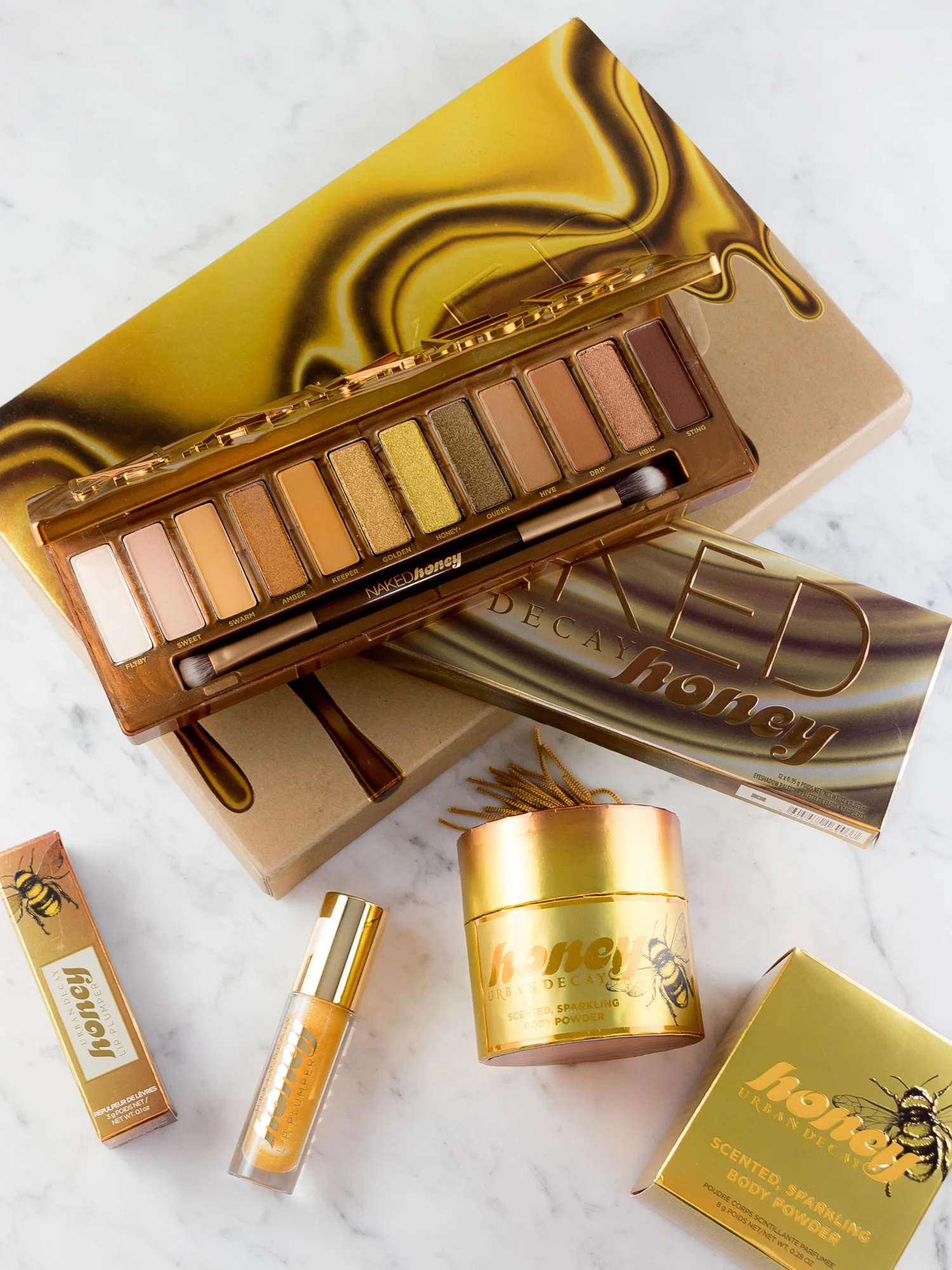 Sticky Sweet Launches from Urban Decay featuring NAKED Honey Eyeshadow Palette