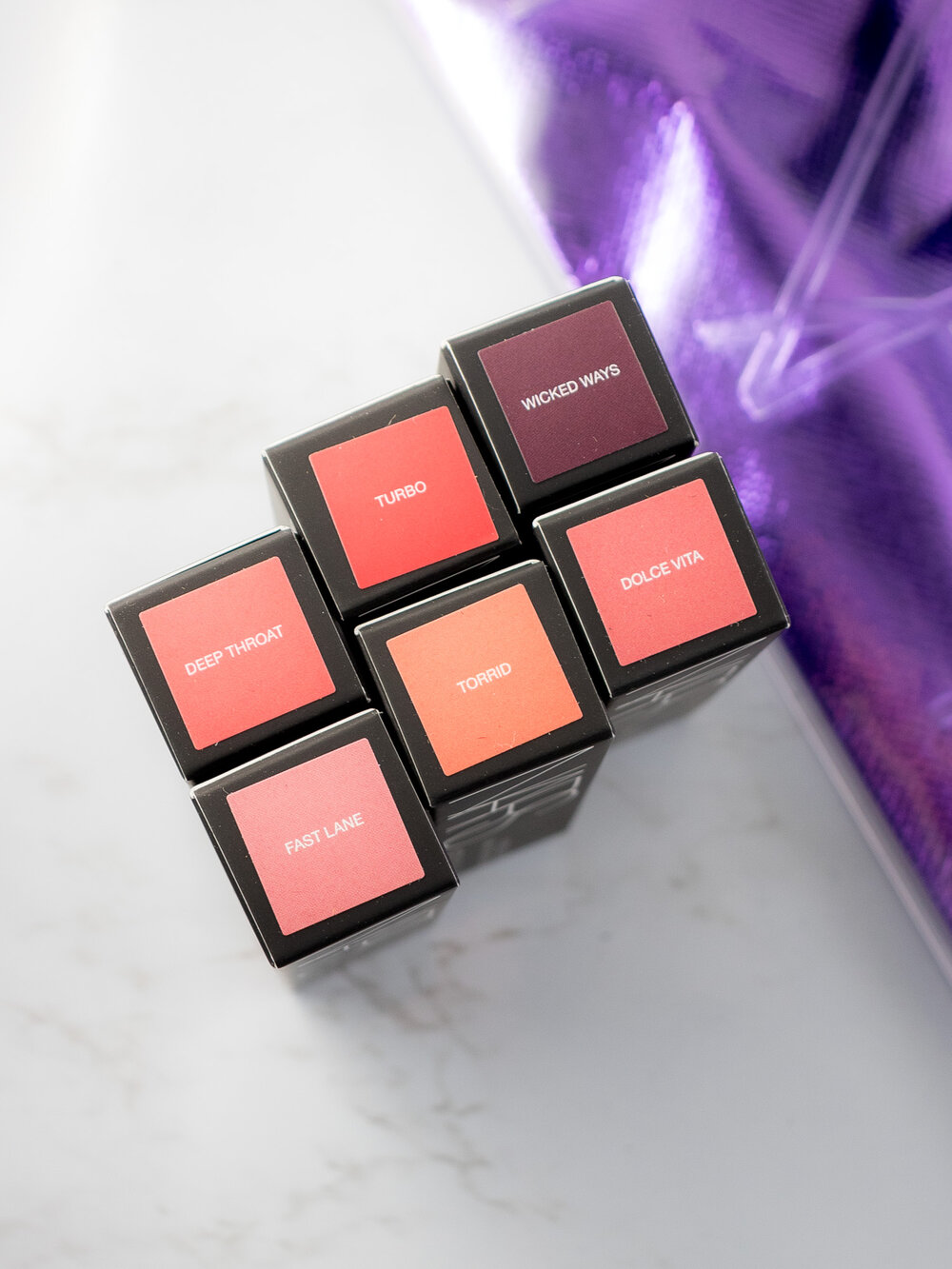 NARS Afterglow Lip Balms