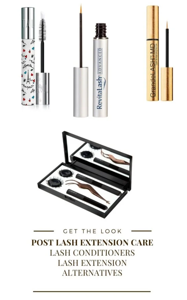 Post-Lash Extension Care, Conditioners &amp; Alternatives