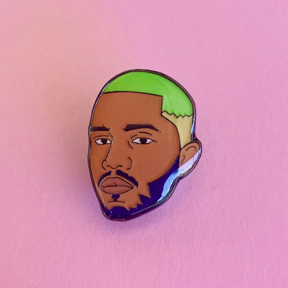 Frank Ocean Enamel Pin Bianca Beers