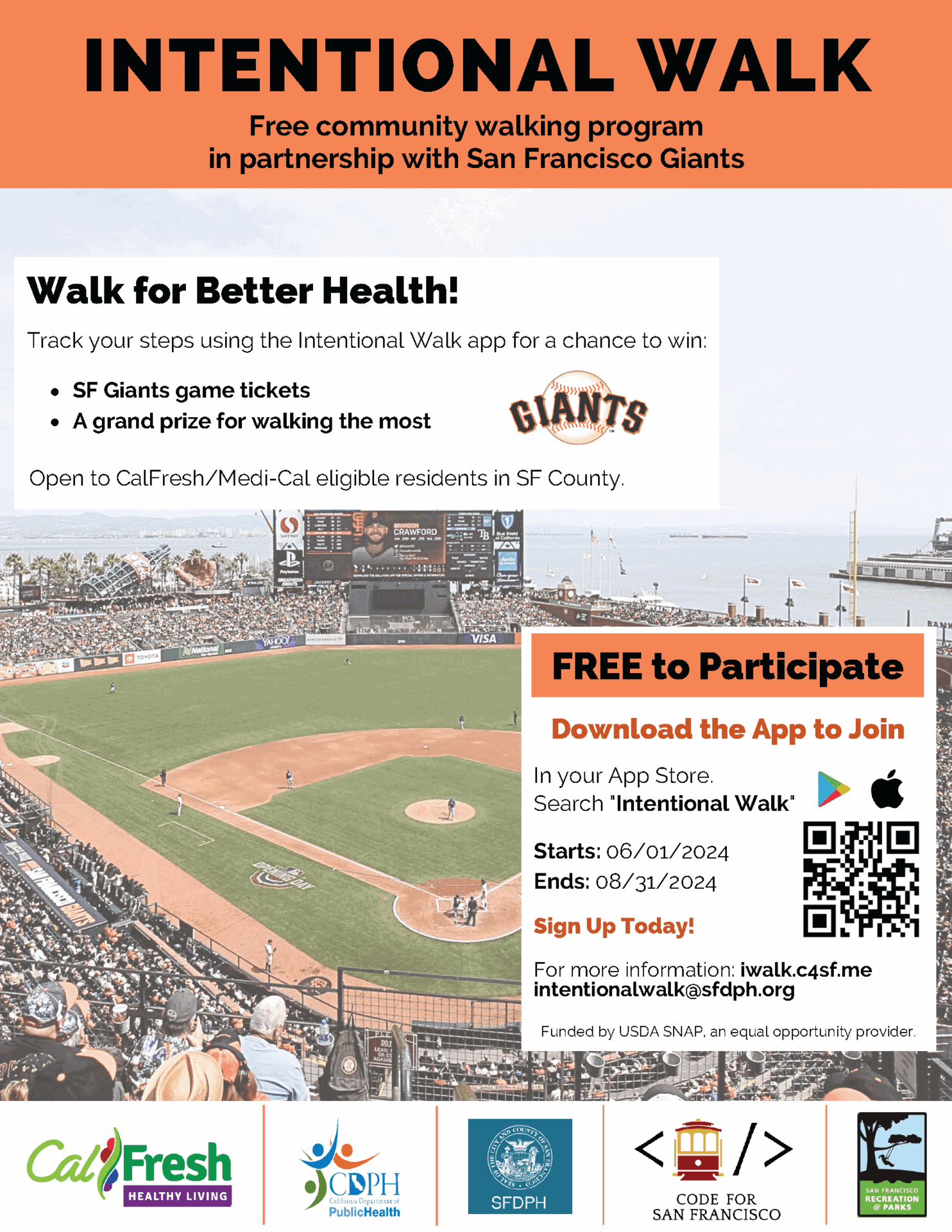 Intentional Walk Community Walking Program Ends