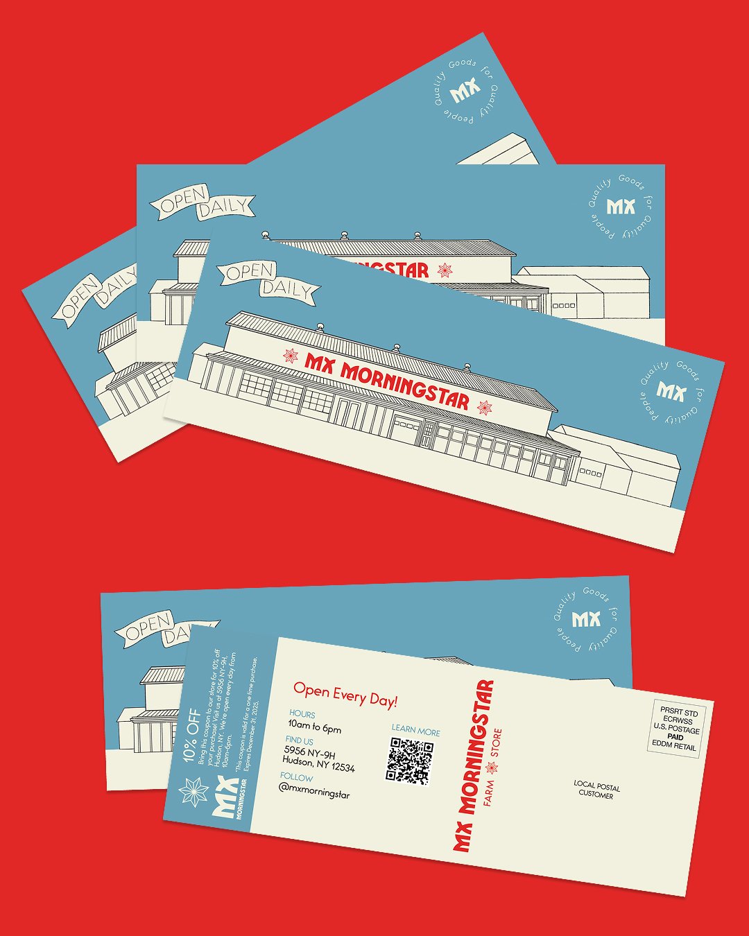 We&rsquo;ve been busy! And we haven&rsquo;t fed the content monsters in a while&mdash;so here&rsquo;s a look at one of the things we've been up to this year&mdash;some 2025 newness for @mxmorningstar. 🌱

We launched a cutie-pie direct mail campaign,