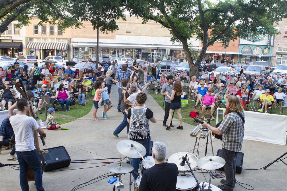 Twilight Tunes bands entertain crowds of all ages every year. Photo by Tammi Paul.