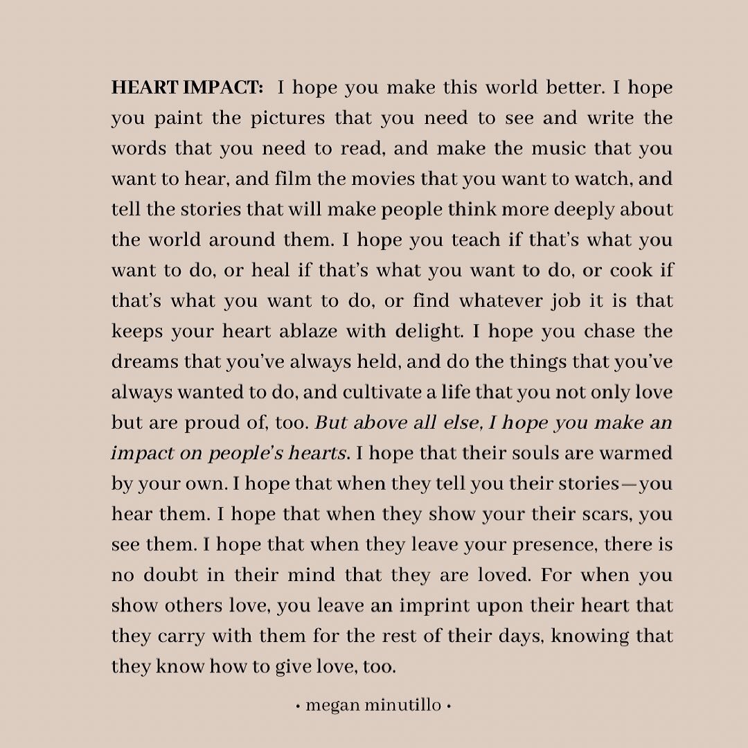 Heart impact: a poem. 💕