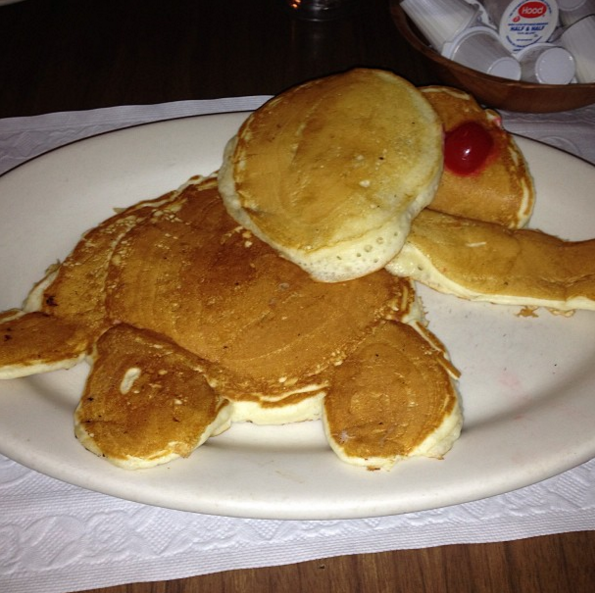 The "Big Al Pancake". 