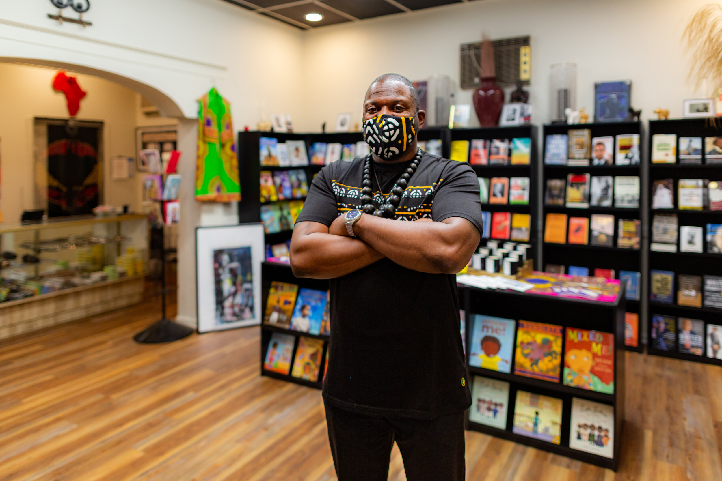 Shaykh Anwar Muhammad founded The Black Reserve Bookstore to celebrate black culture and literature, and be a place where anyone can go to pick up their next piece of inspiration.