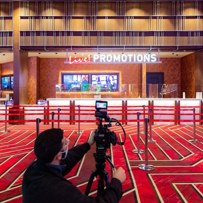 Recently, we got a rare look at a completely empty @livecasinophl before it opened to the public!