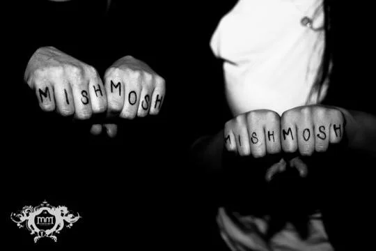 Mishmosh branded knuckles black and white portrait.jpg