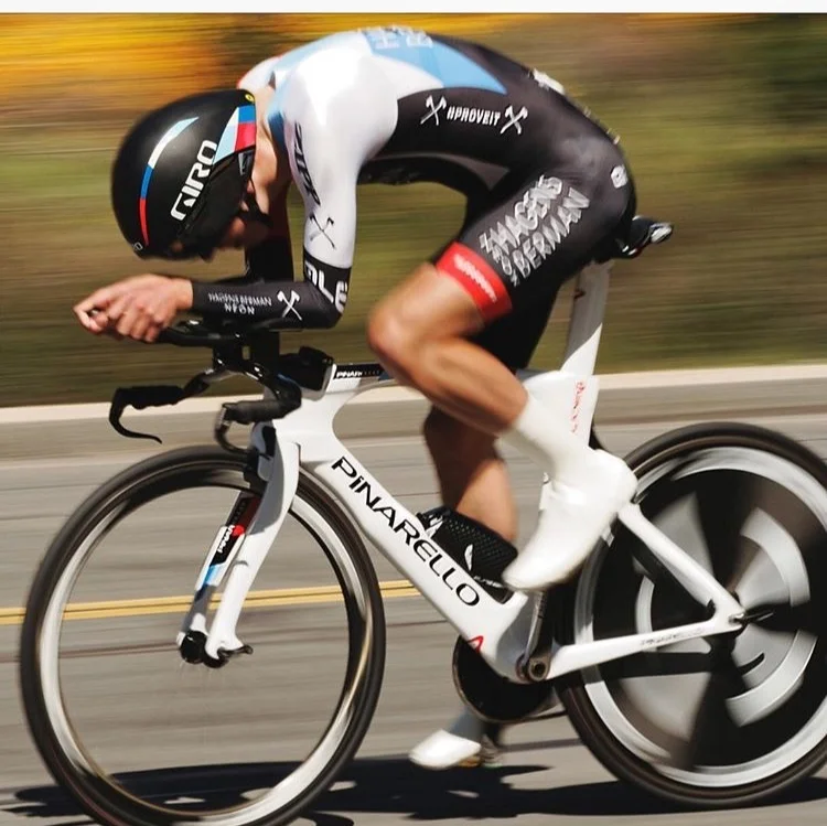 Sean Quinn riding the rocket ship enroute to a win in Redlands