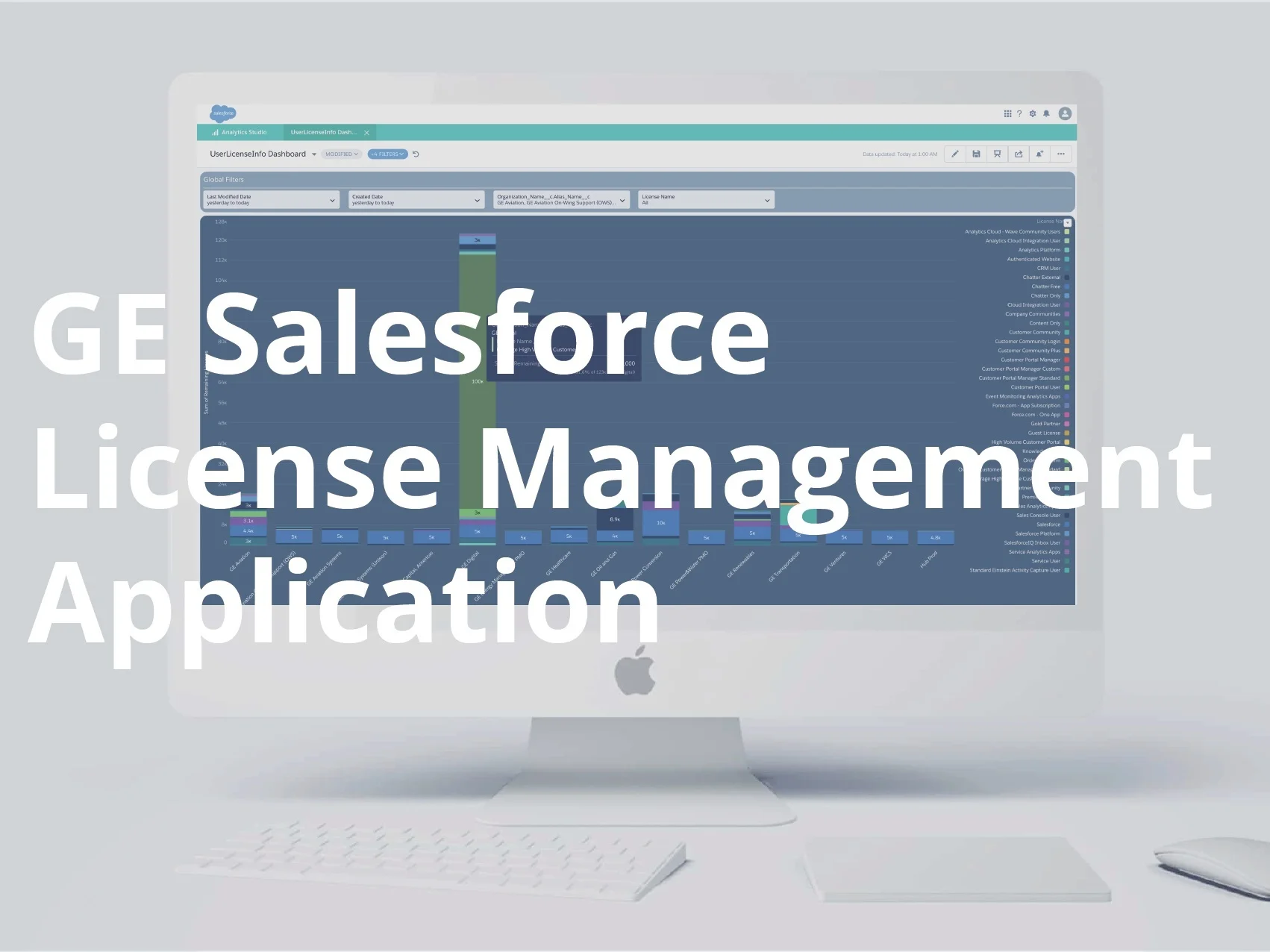 GE Salesforce License Management Application