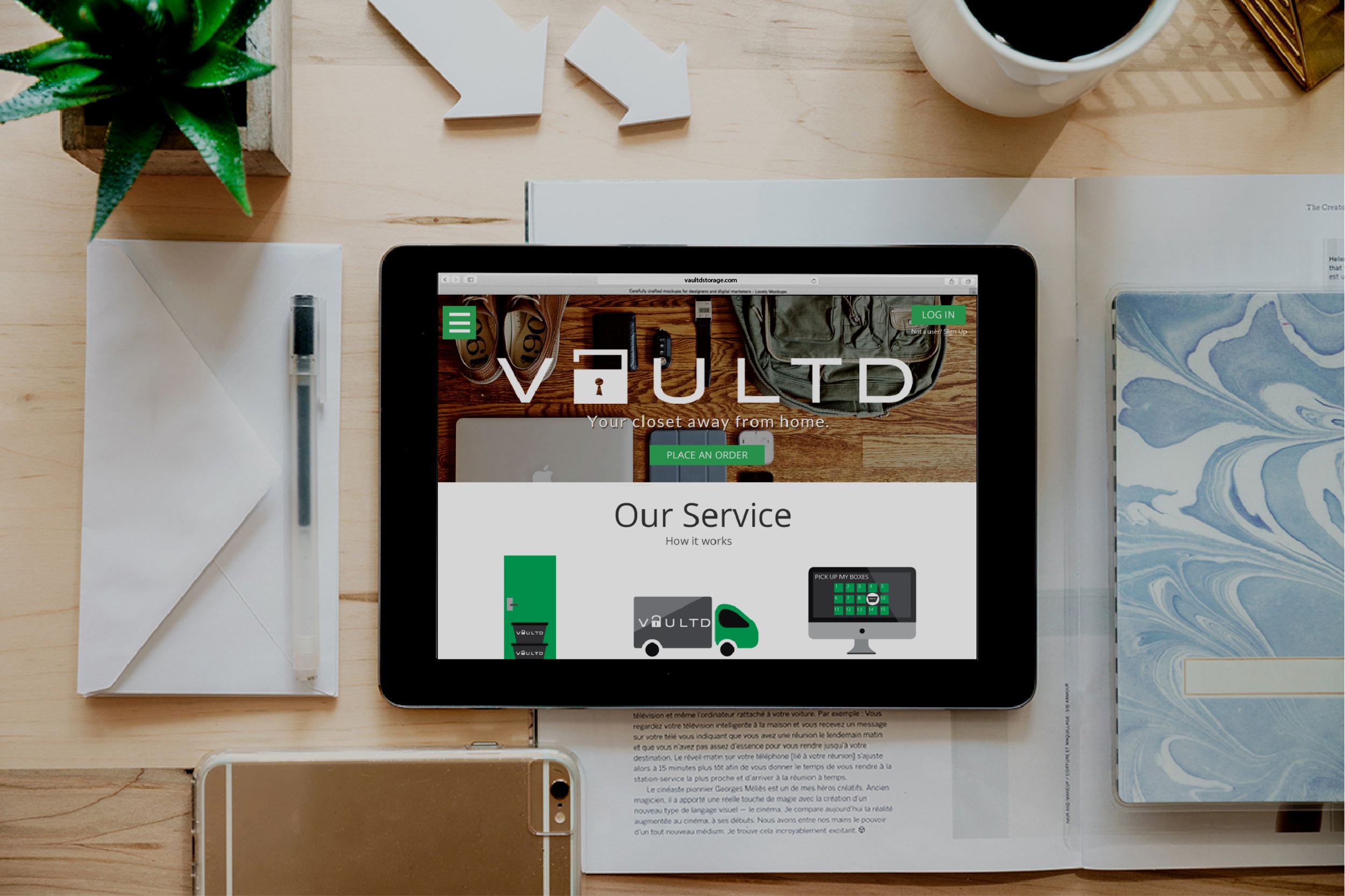 Vaultd Storage Redesign