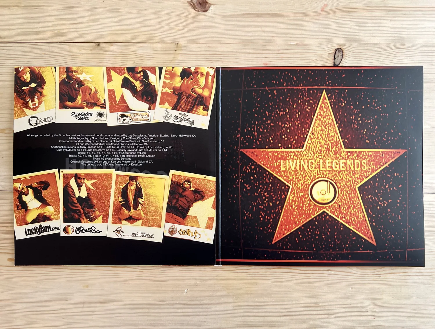 Living Legends - Almost Famous Double Vinyl Gatefold Picture