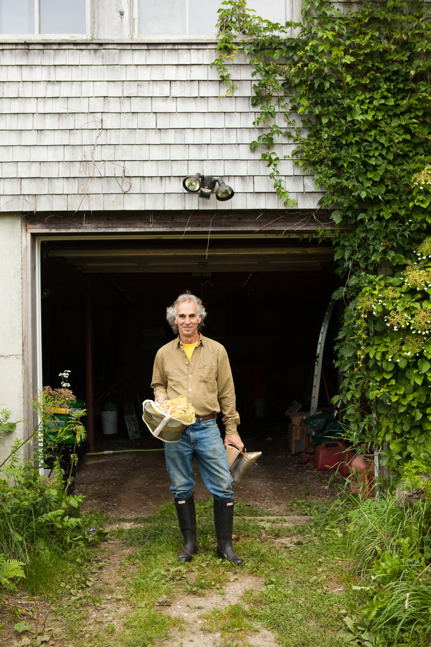 Beekeeper, Maine.