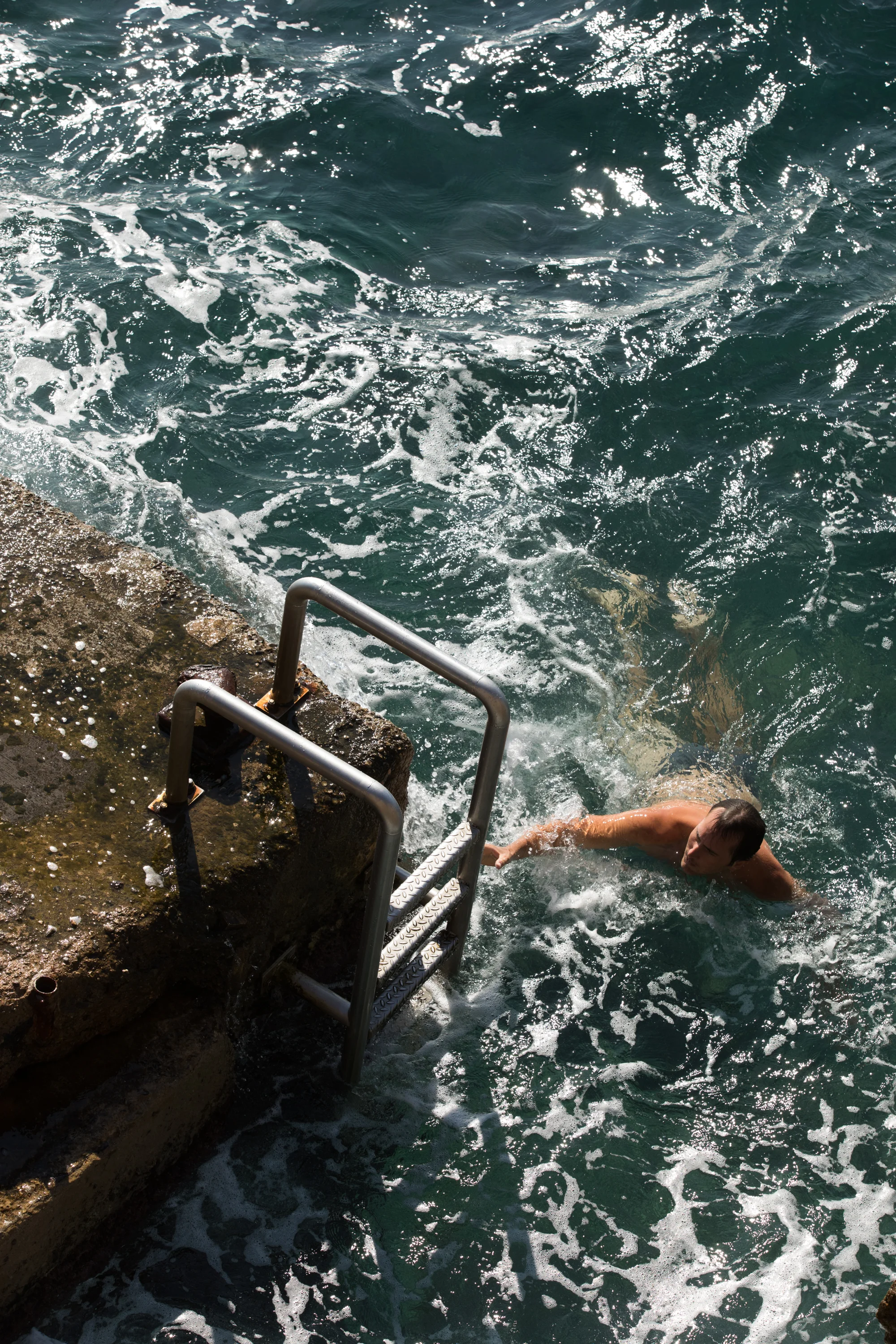 Swimming in Cote D'Azur