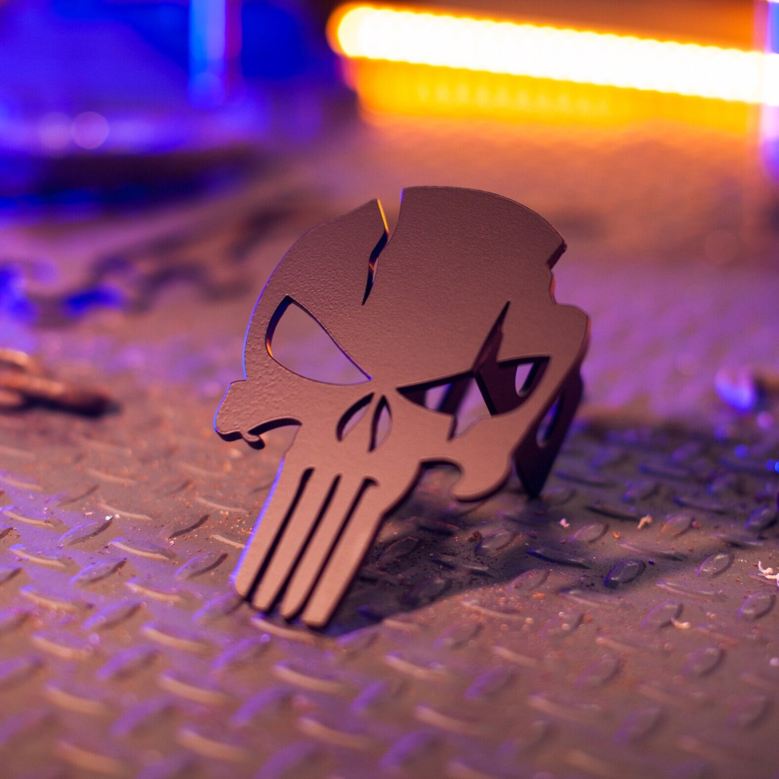 Warrior Skull - Badge Set — Kempter Kustoms