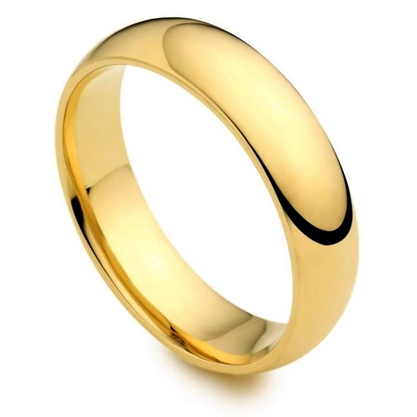 Halo six - Gold Tungsten Ring Men and Women — JKCRings.com Unique Mens ...